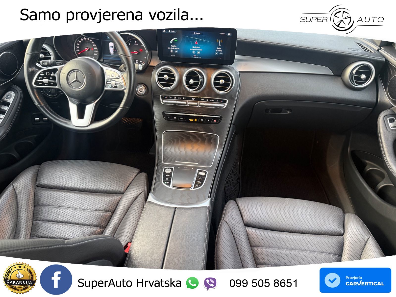 Mercedes GLC 400d (330 KS) 4MATIC 9G-TRONIC ZRAČNI+ACC+GR SJED+KAM