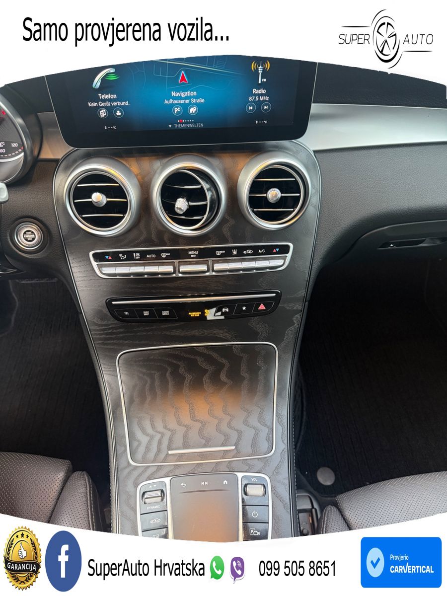 Mercedes GLC 400d (330 KS) 4MATIC 9G-TRONIC ZRAČNI+ACC+GR SJED+KAM