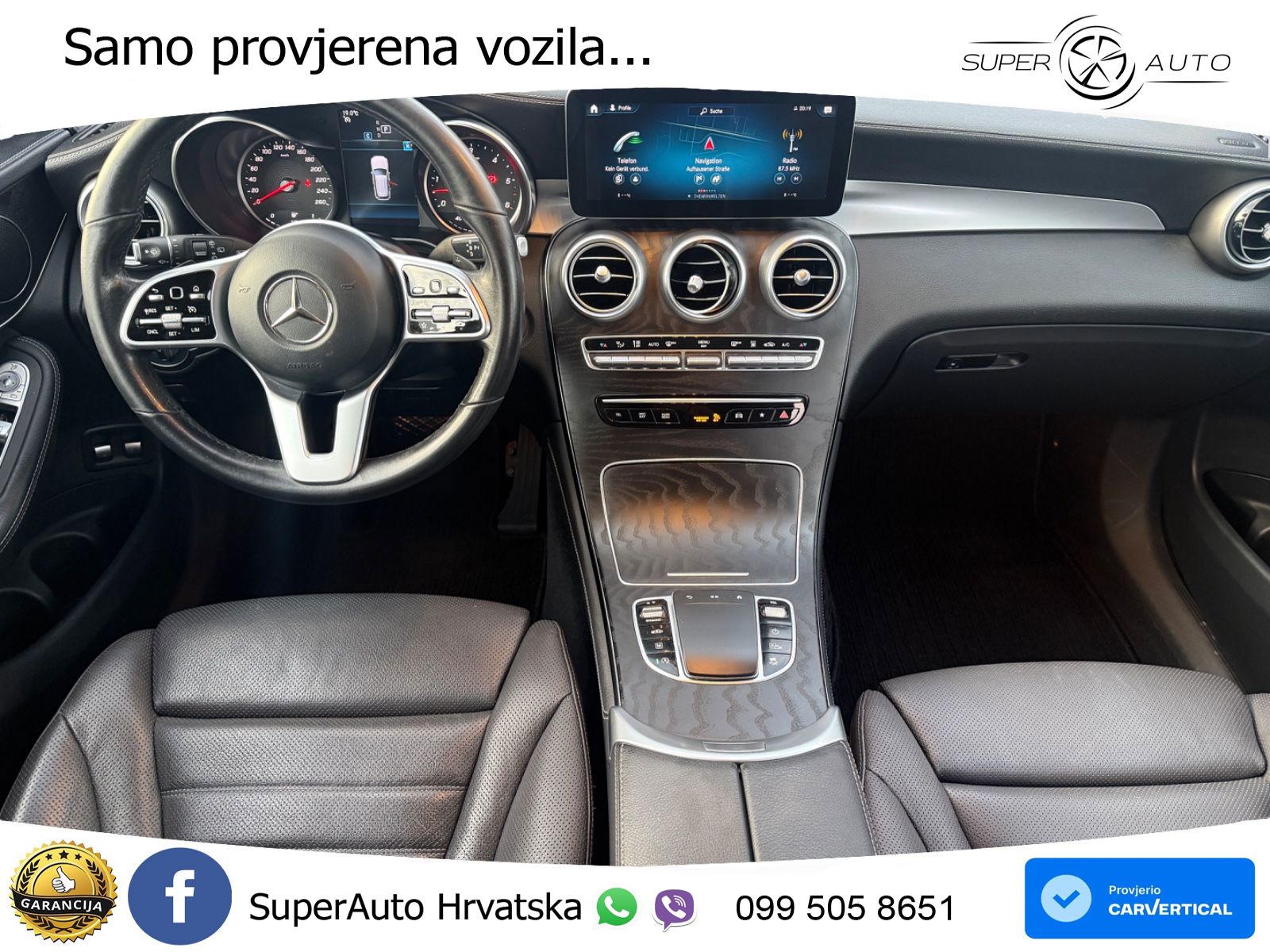 Mercedes GLC 400d (330 KS) 4MATIC 9G-TRONIC ZRAČNI+ACC+GR SJED+KAM