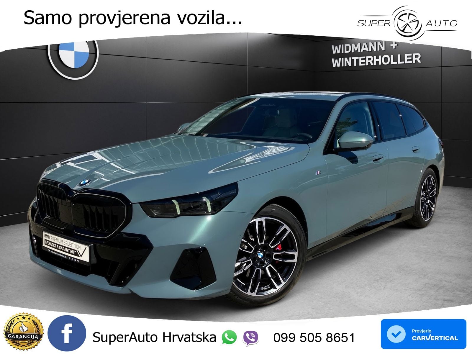 BMW 520d Touring (197 KS) xDrive Steptronic M Sport LED+GR SJED+ACC