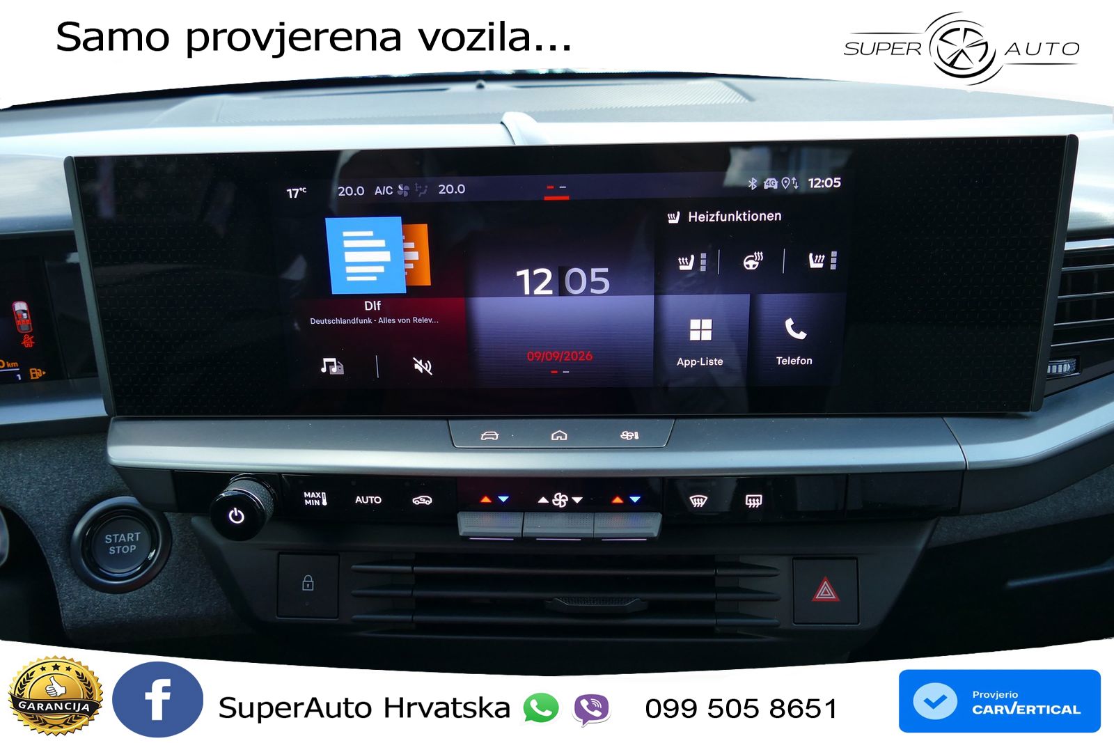 Opel Grandland 1.2 Turbo (145 KS) Hybrid eDCT LED+GR SJED+ACC