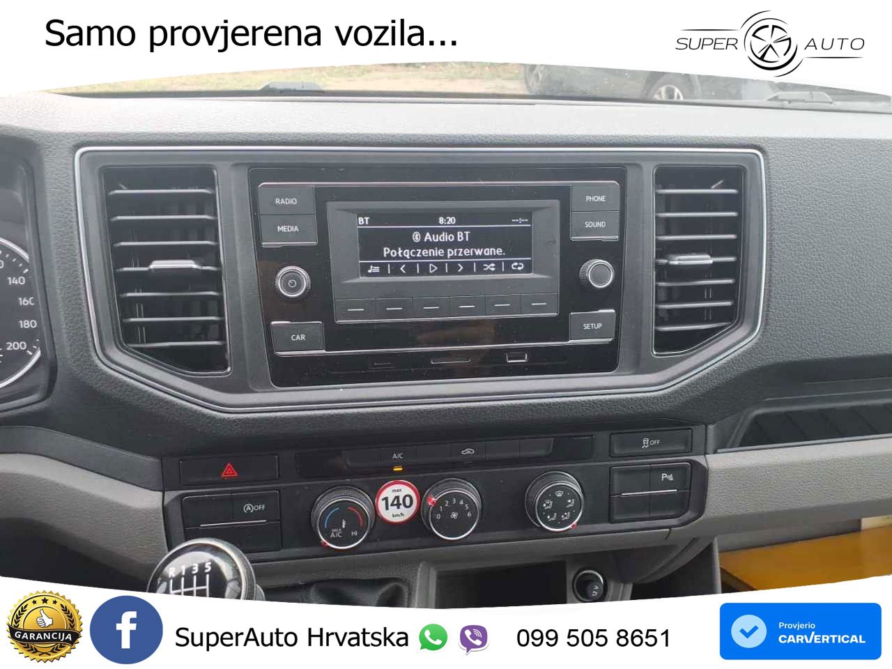 Volkswagen Crafter Plus 35 Kasten L2H2 / Bluetooth, PDC 140 KS