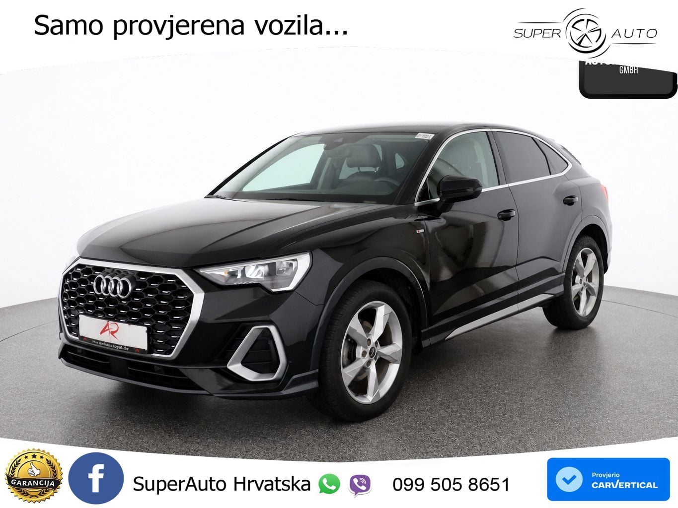 Audi Q3 Sportback 35 TDI (150 KS) S tronic S line LED+GR SJED+ACC
