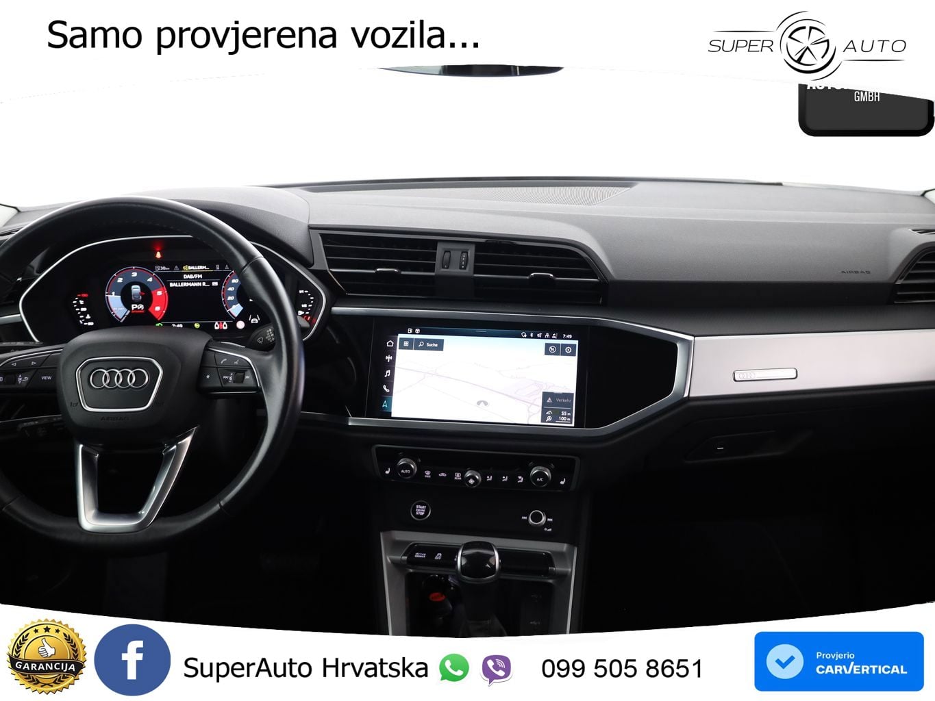 Audi Q3 Sportback 35 TDI (150 KS) S tronic S line LED+GR SJED+ACC