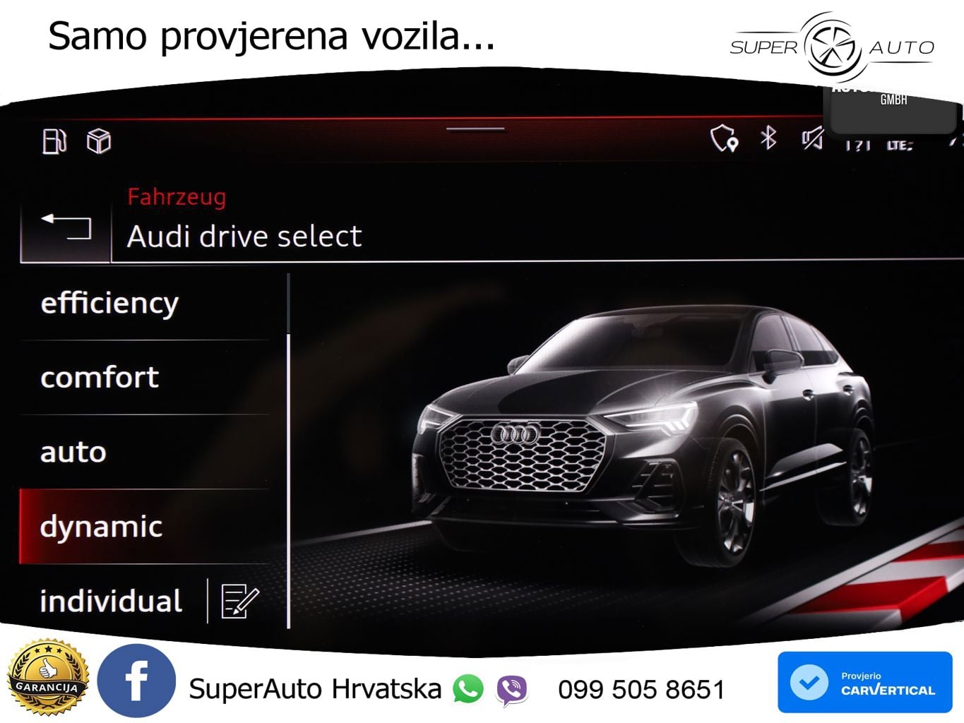 Audi Q3 Sportback 35 TDI (150 KS) S tronic S line LED+GR SJED+ACC