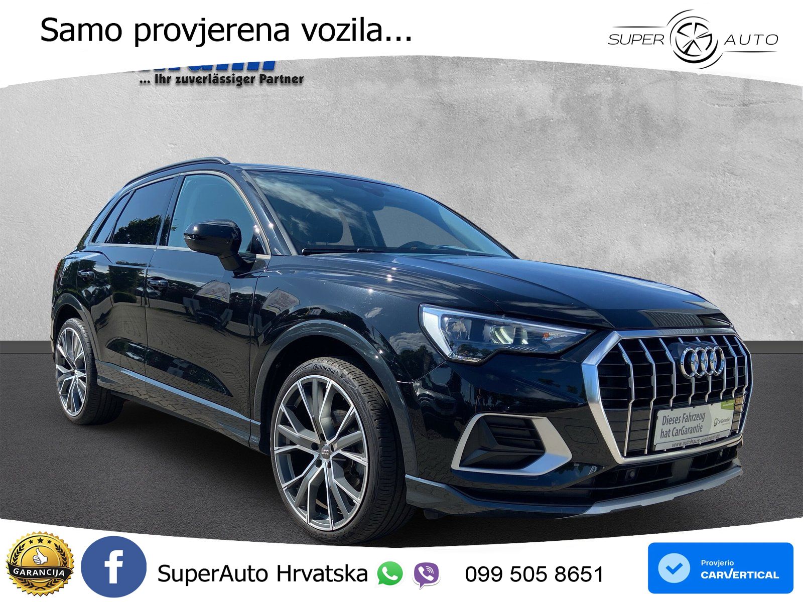 Audi Q3 35 TFSI (150 KS) S tronic advanced LED+GR SJED+ACC