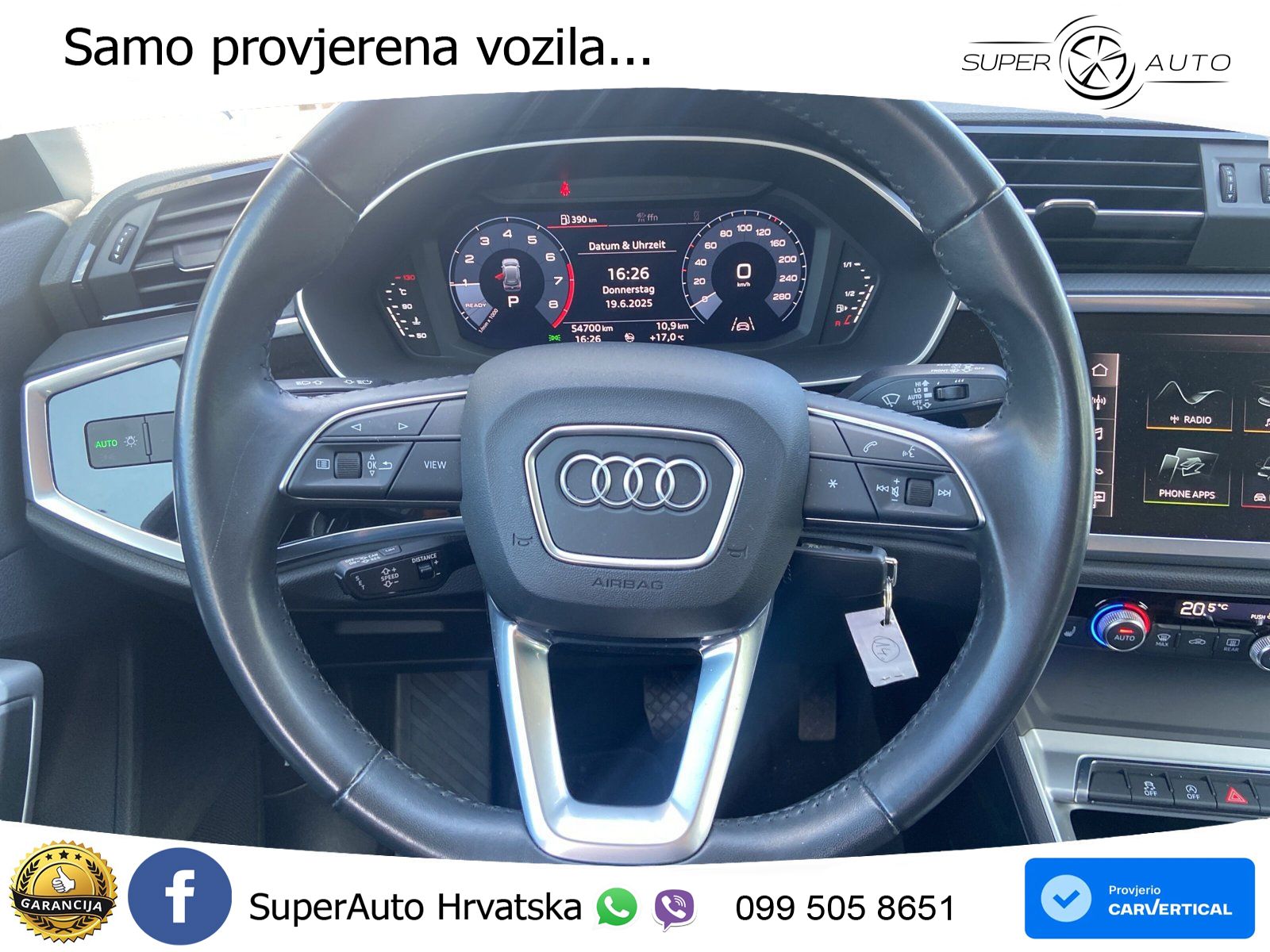 Audi Q3 35 TFSI (150 KS) S tronic advanced LED+GR SJED+ACC