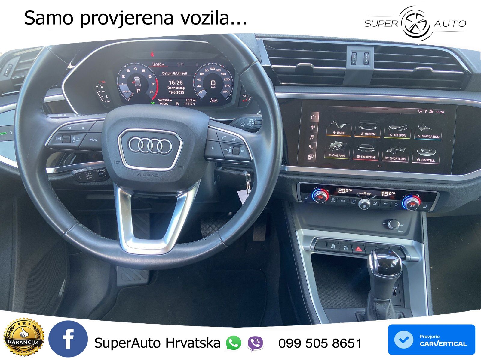 Audi Q3 35 TFSI (150 KS) S tronic advanced LED+GR SJED+ACC