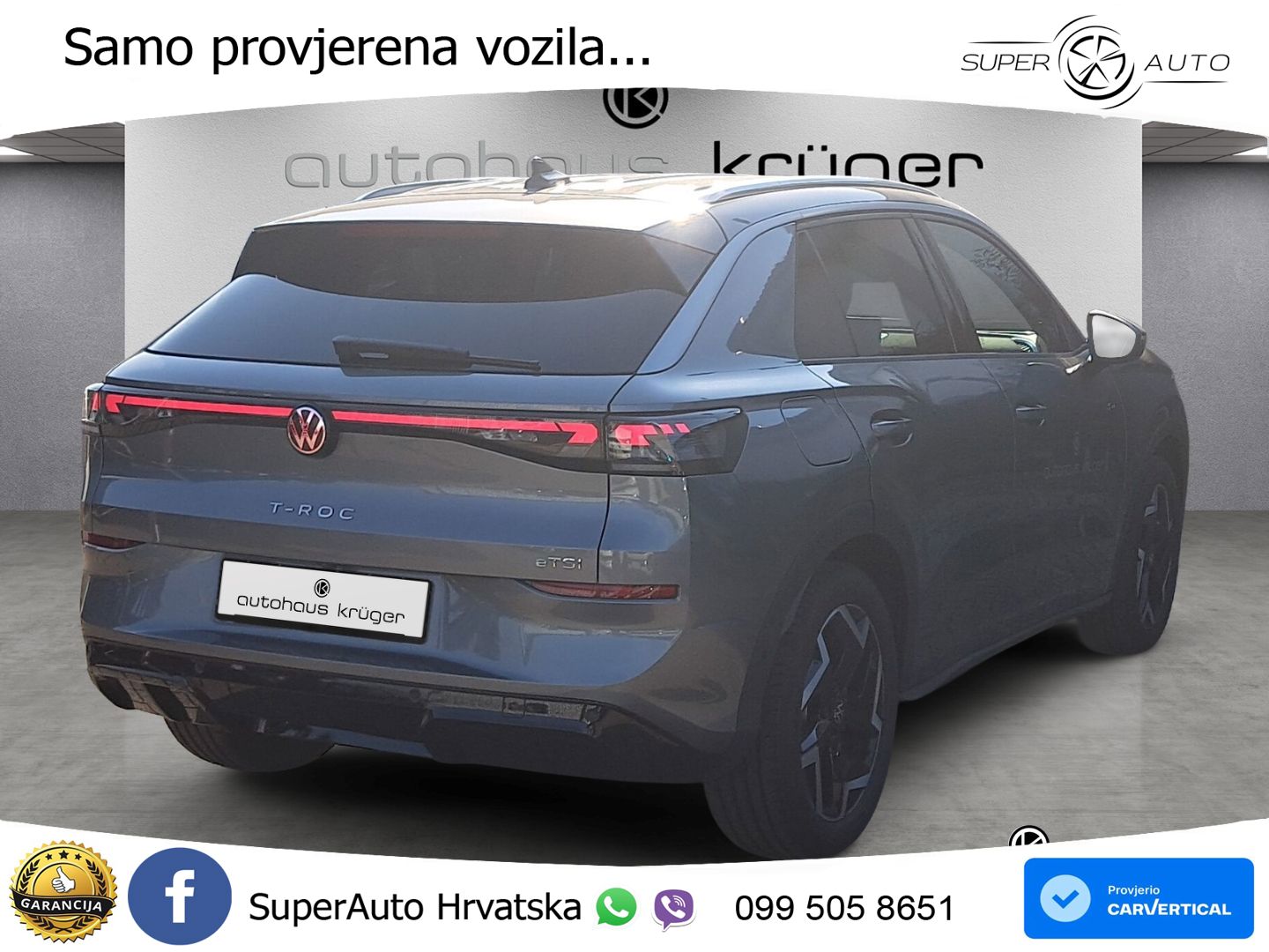 Volkswagen T-Roc II 1.5 eTSI (150 KS)  DSG LED+GR SJED+ACC