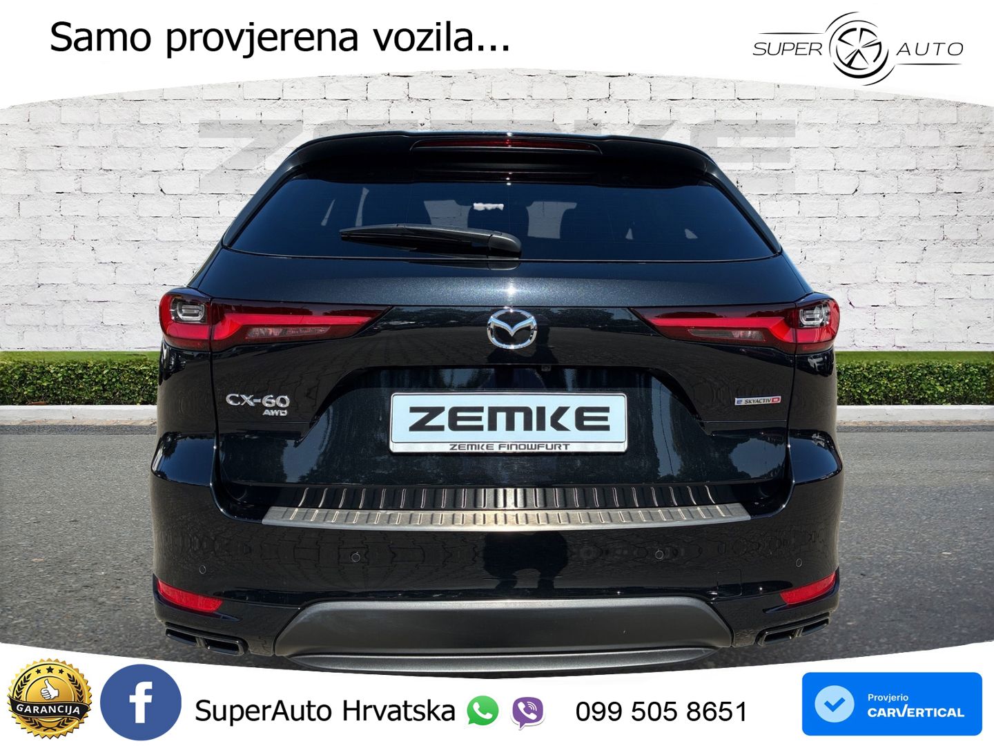 Mazda CX-60 3.3 e-Skyactiv D (254 KS) AWD Automatic MATRIX+GR SJED+KAM