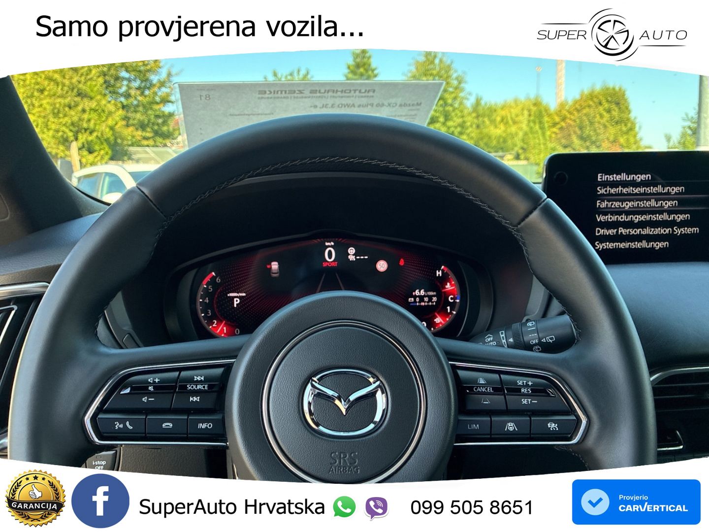 Mazda CX-60 3.3 e-Skyactiv D (254 KS) AWD Automatic MATRIX+GR SJED+KAM