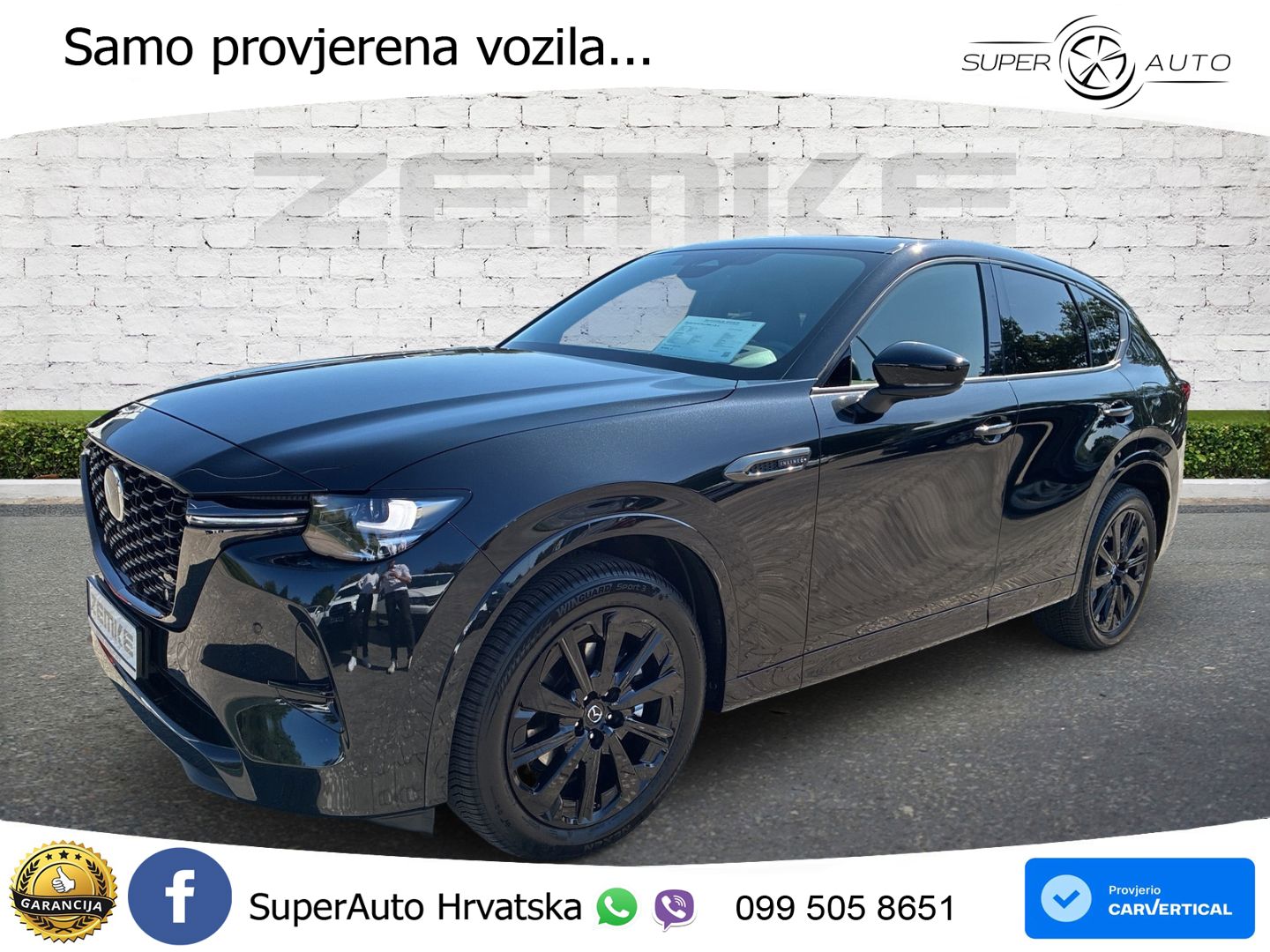 Mazda CX-60 3.3 e-Skyactiv D (254 KS) AWD Automatic MATRIX+GR SJED+KAM