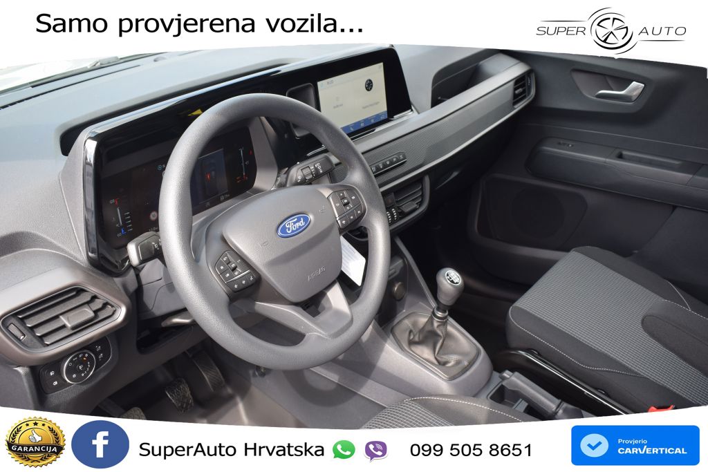 Ford Transit Courier Trend 1,0 EcoBoost LED, Kamera 125 KS