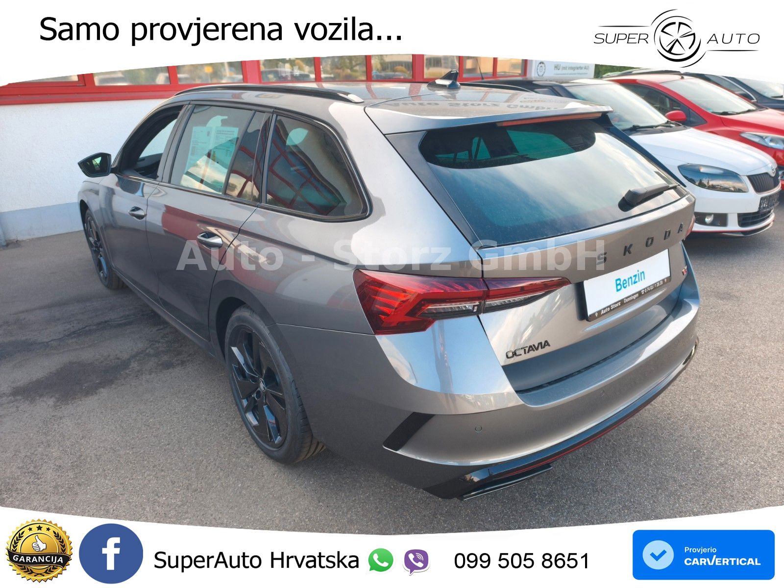 Škoda Octavia Combi RS 2.0 TSI (265 KS) DSG MATRIX+GR SJED+KAM