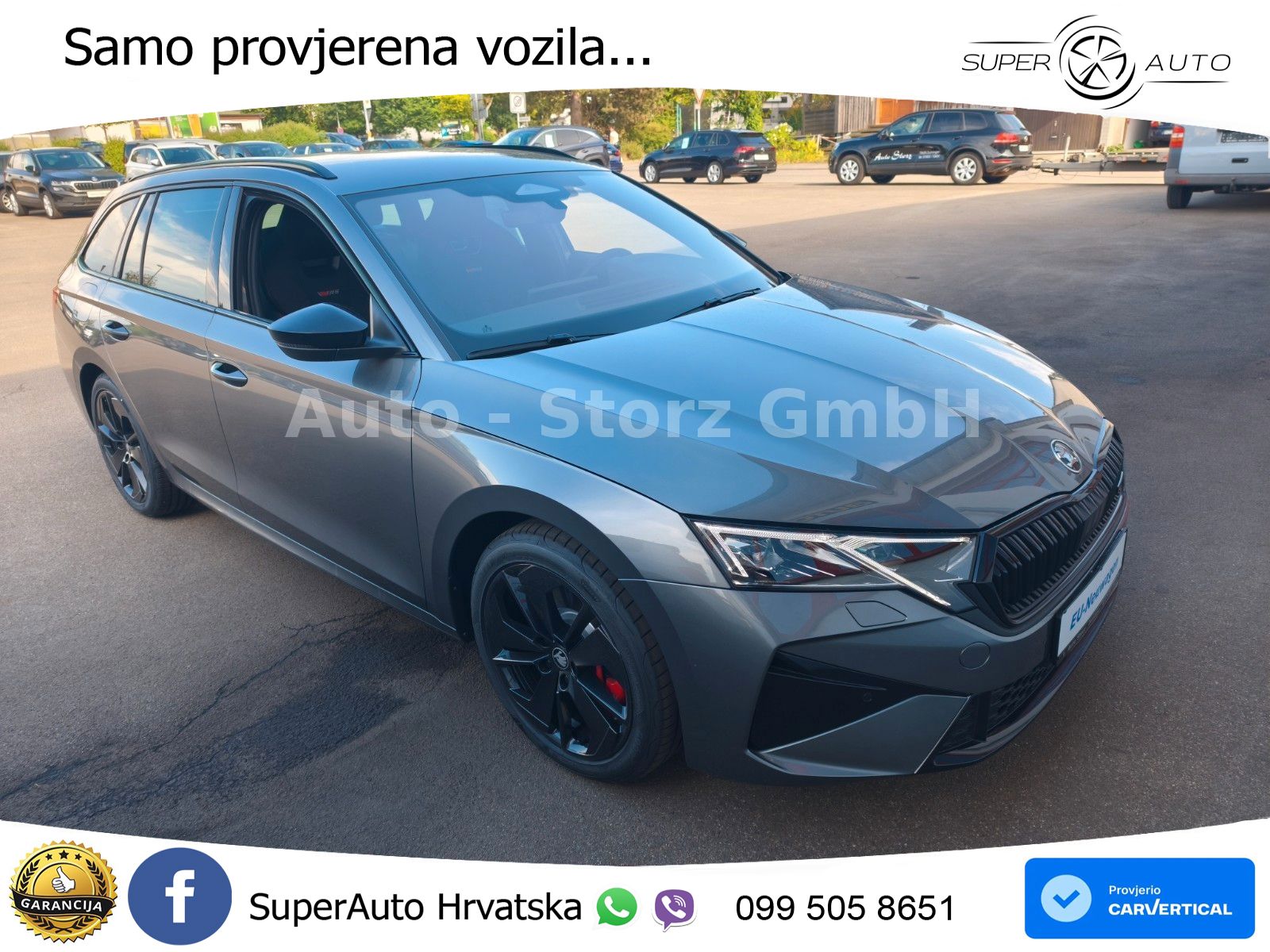 Škoda Octavia Combi RS 2.0 TSI (265 KS) DSG MATRIX+GR SJED+KAM