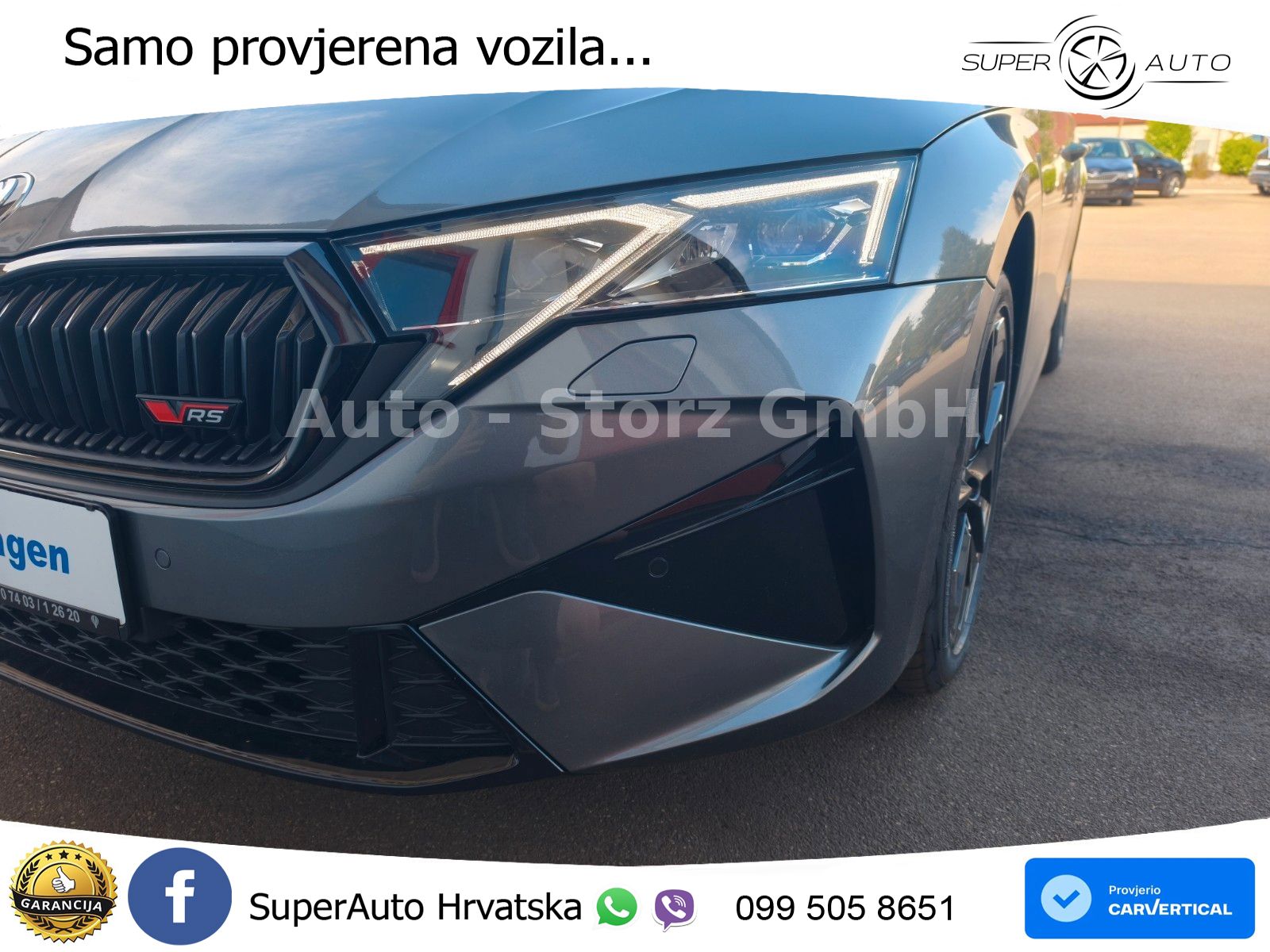 Škoda Octavia Combi RS 2.0 TSI (265 KS) DSG MATRIX+GR SJED+KAM