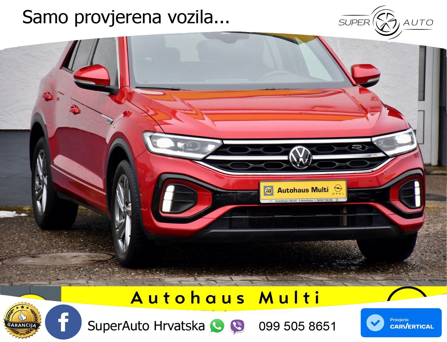 Volkswagen T-Roc I 2.0 TDI (150 KS) DSG LED+GR SJED+ACC