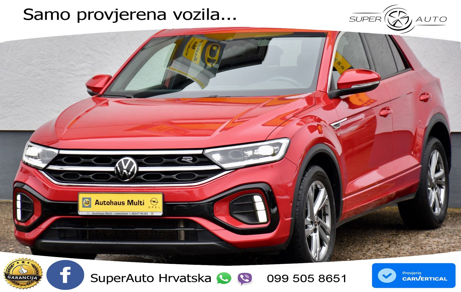 Volkswagen T-Roc I 2.0 TDI (150 KS) DSG LED+GR SJED+ACC