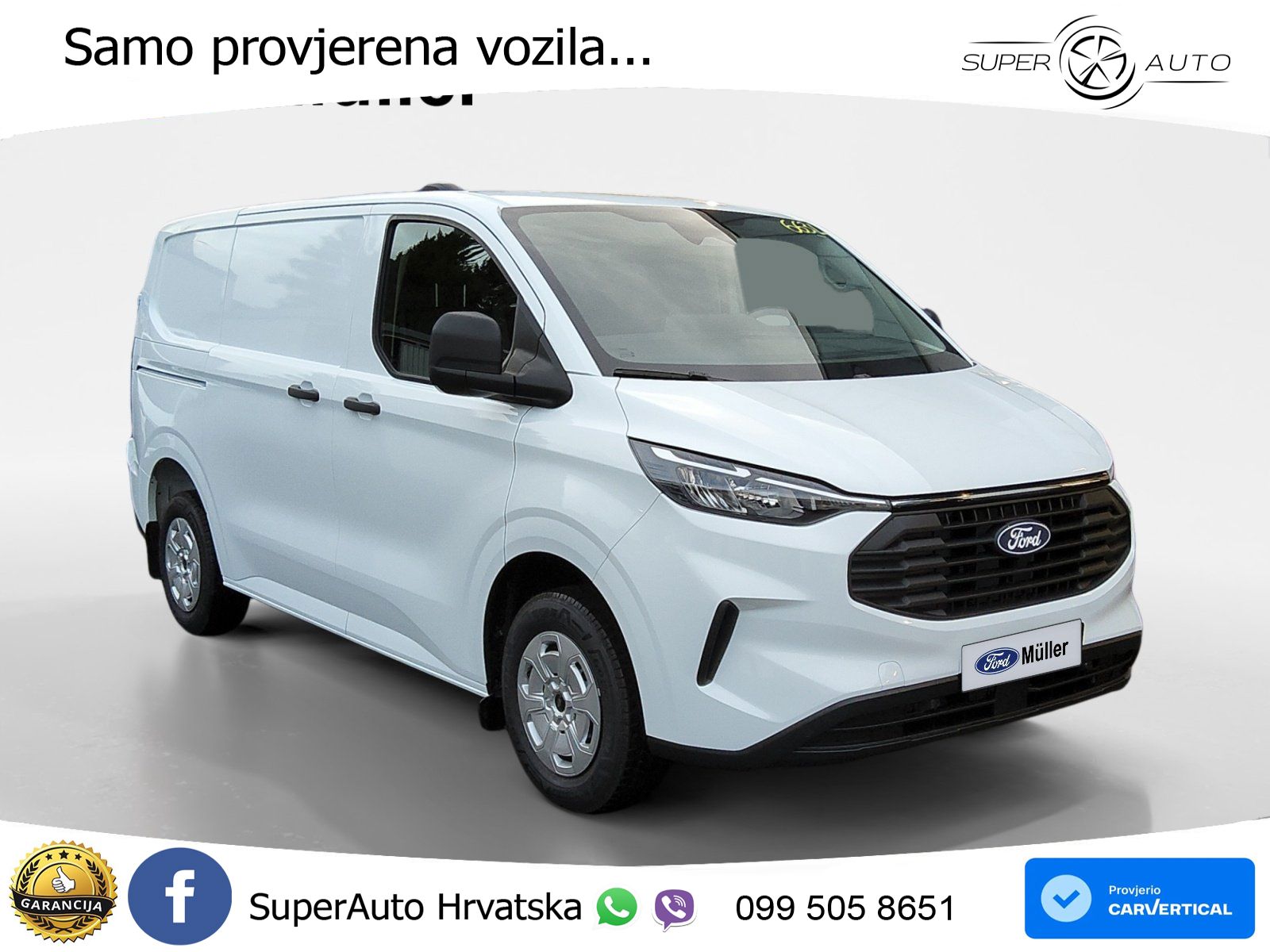 Ford Transit Custom 2,0 l EcoBlue 280 L1 Kastenwagen 110 KS