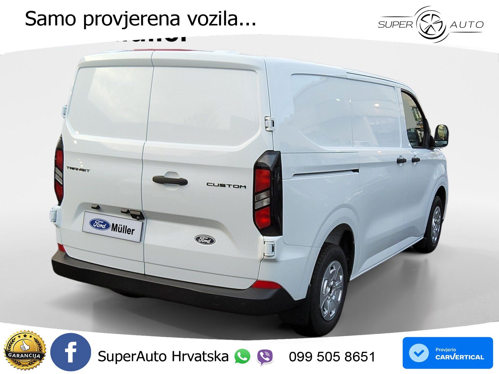 Ford Transit Custom 2,0 l EcoBlue 280 L1 Kastenwagen 110 KS