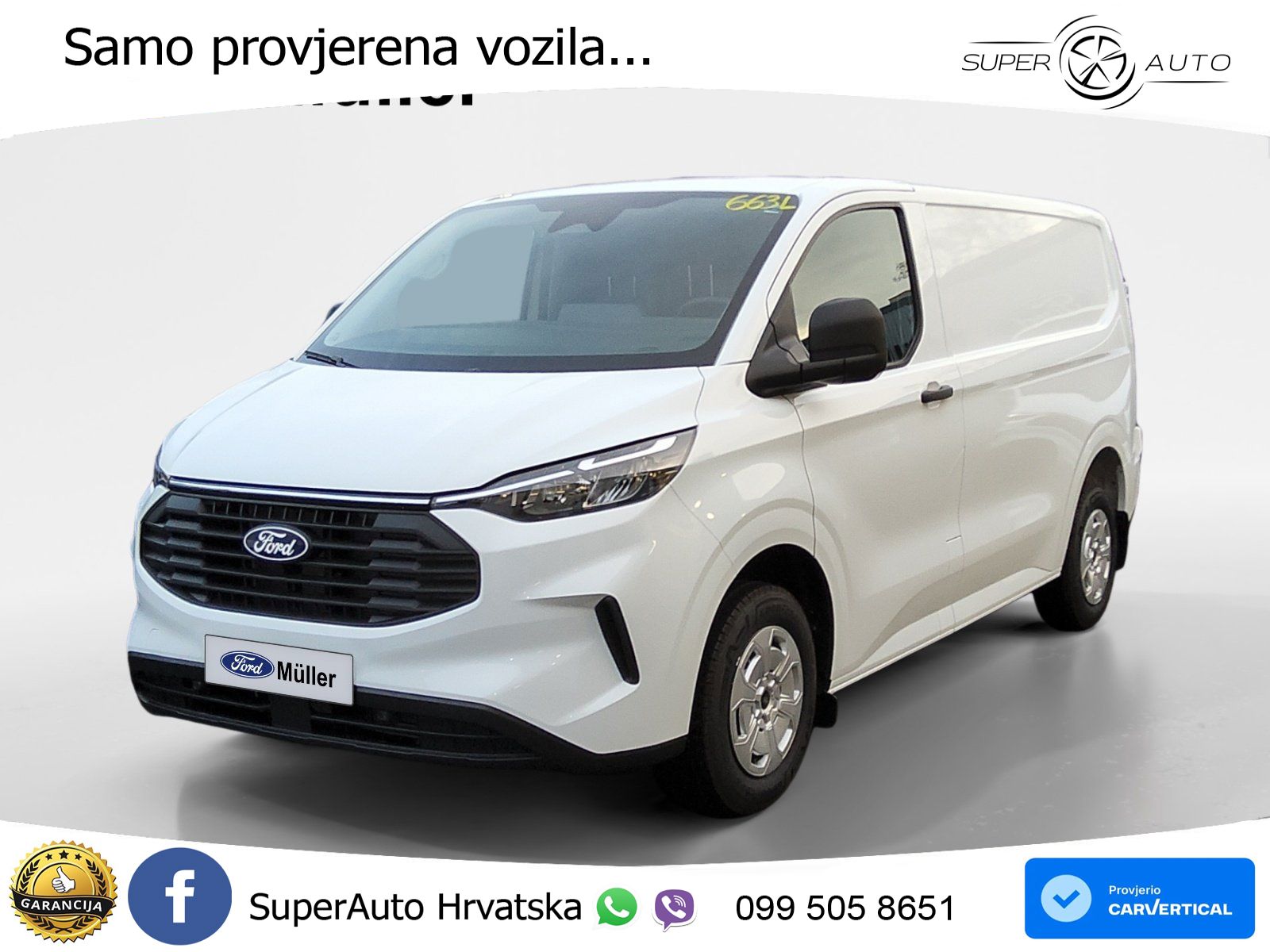 Ford Transit Custom 2,0 l EcoBlue 280 L1 Kastenwagen 110 KS
