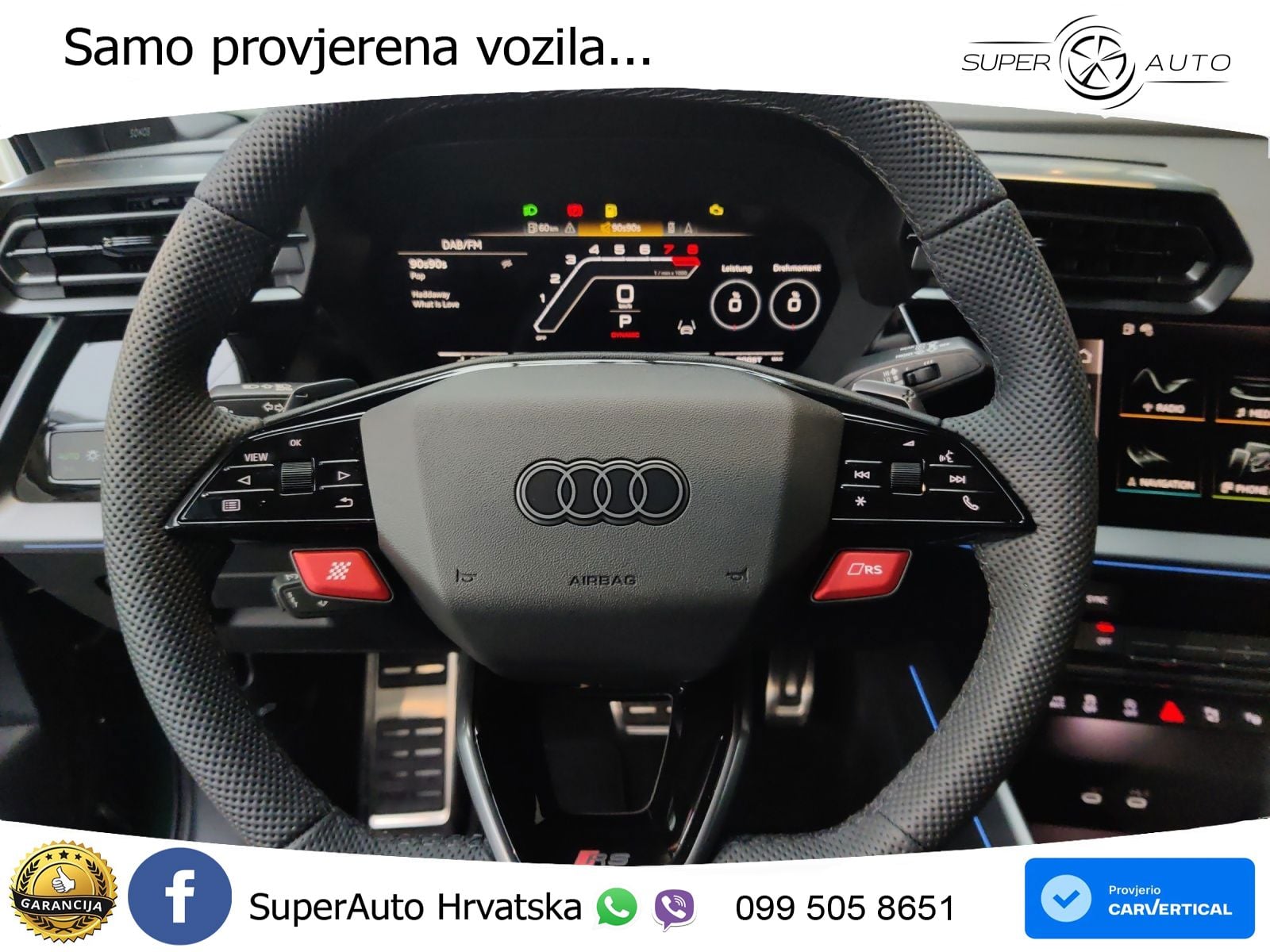 Audi RS3 Sedan 2.5 TFSI (400 KS) quattro S tronic LED+GR SJED+ACC