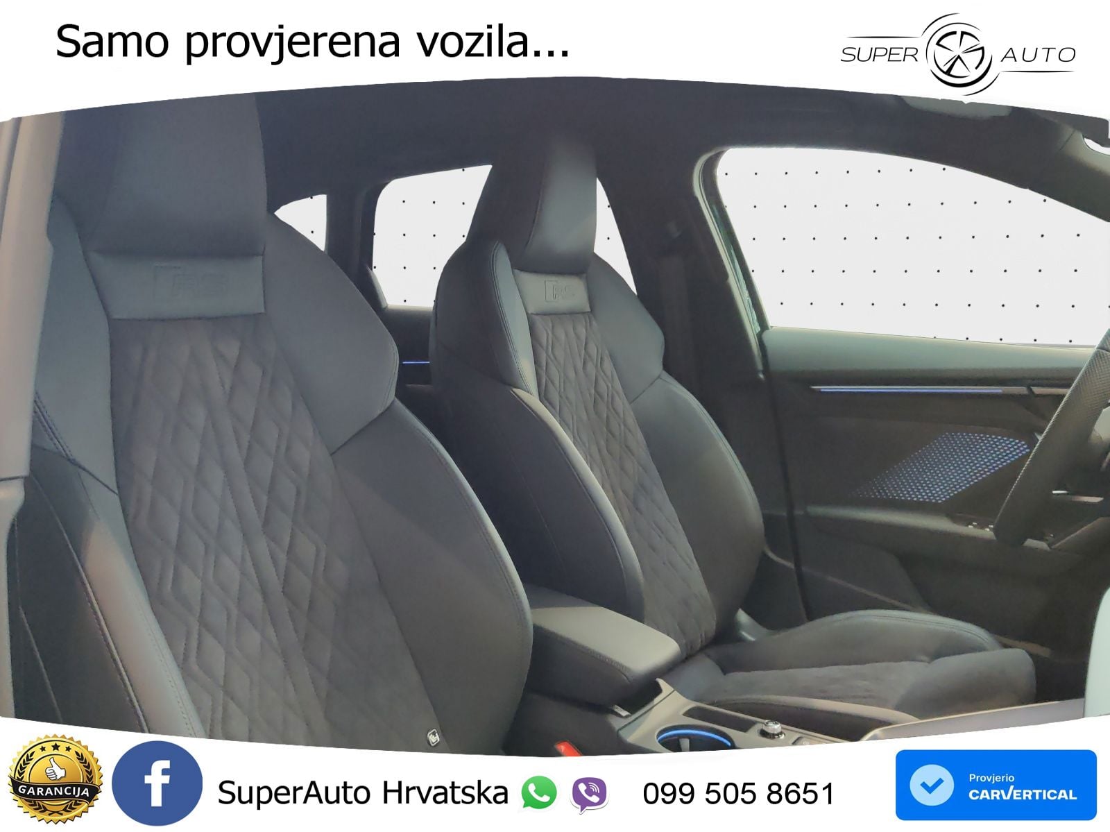 Audi RS3 Sedan 2.5 TFSI (400 KS) quattro S tronic LED+GR SJED+ACC