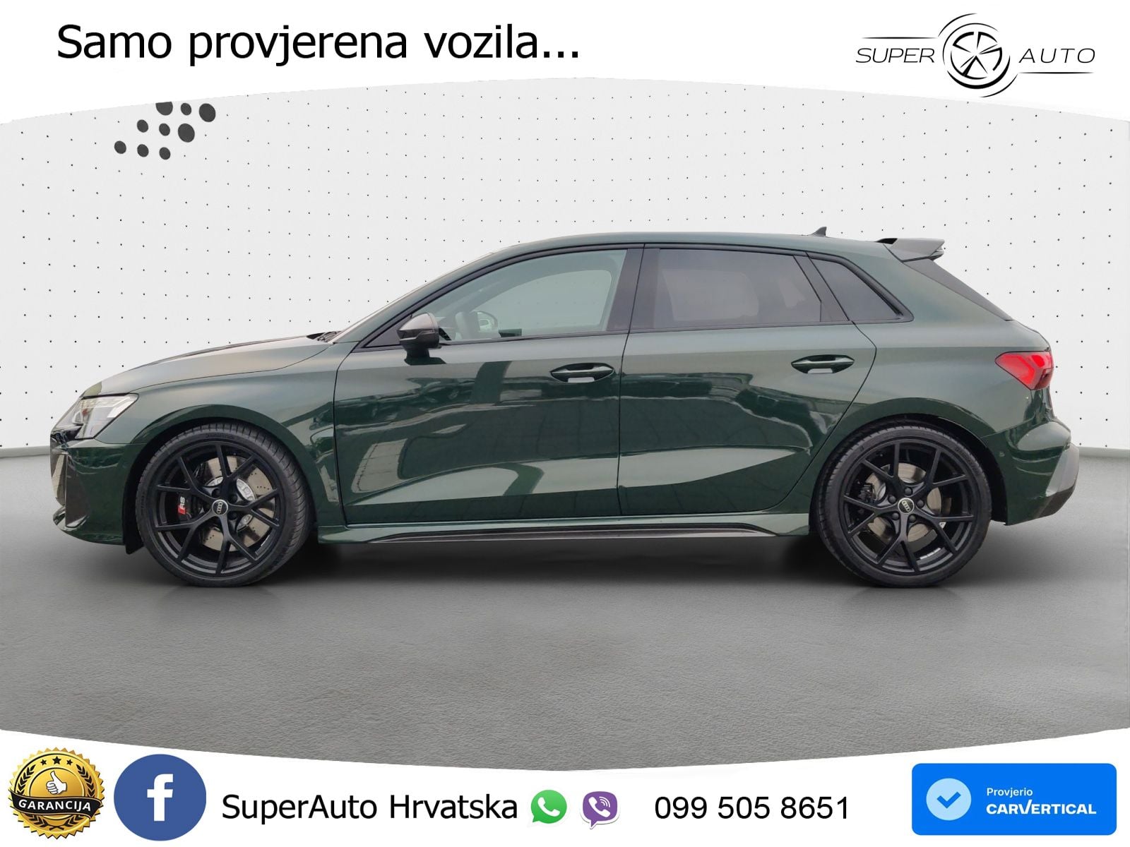 Audi RS3 Sedan 2.5 TFSI (400 KS) quattro S tronic LED+GR SJED+ACC