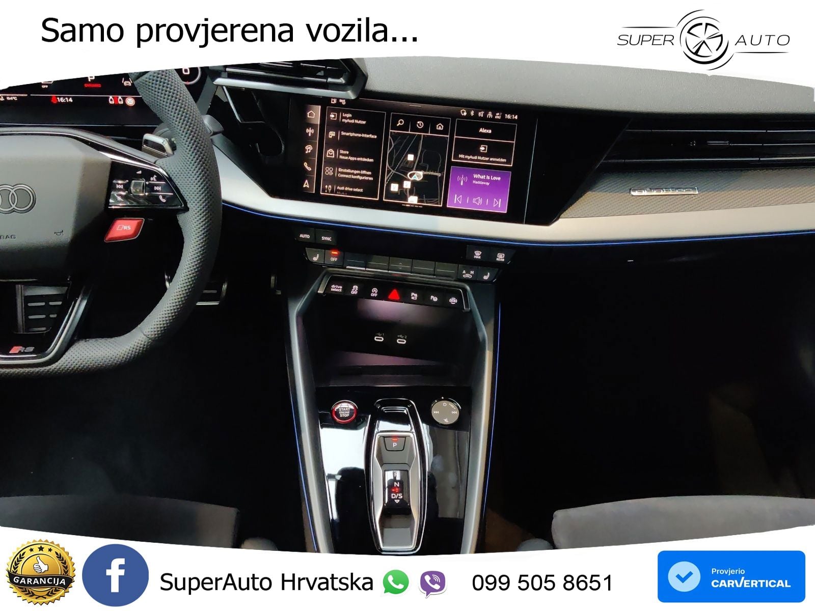 Audi RS3 Sedan 2.5 TFSI (400 KS) quattro S tronic LED+GR SJED+ACC