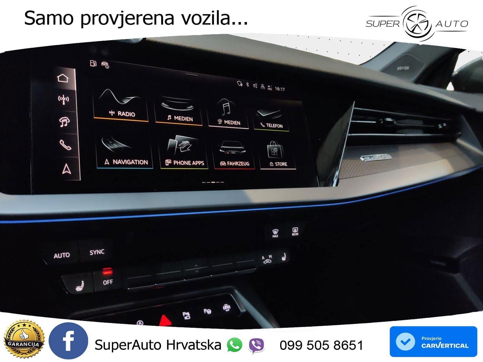 Audi RS3 Sedan 2.5 TFSI (400 KS) quattro S tronic LED+GR SJED+ACC