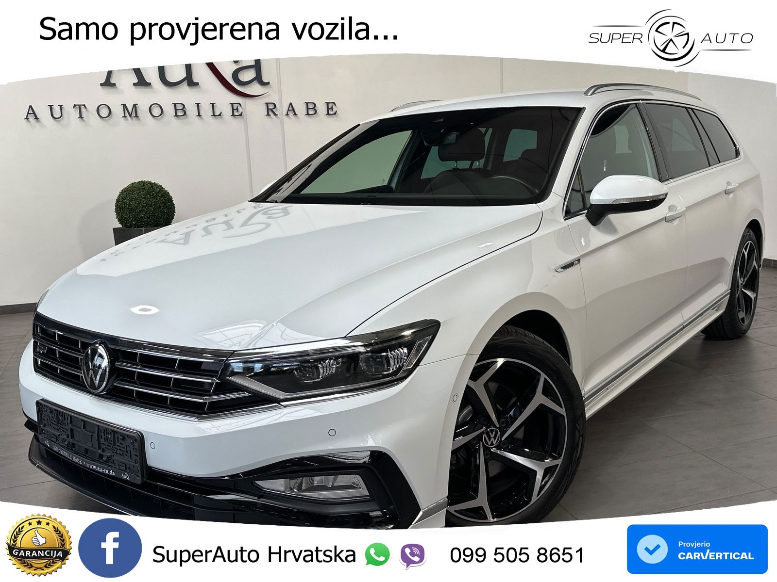 Volkswagen Passat Variant 2.0 TDI (200 KS) 4MOTION DSG R-Line LED+GR SJED+ACC