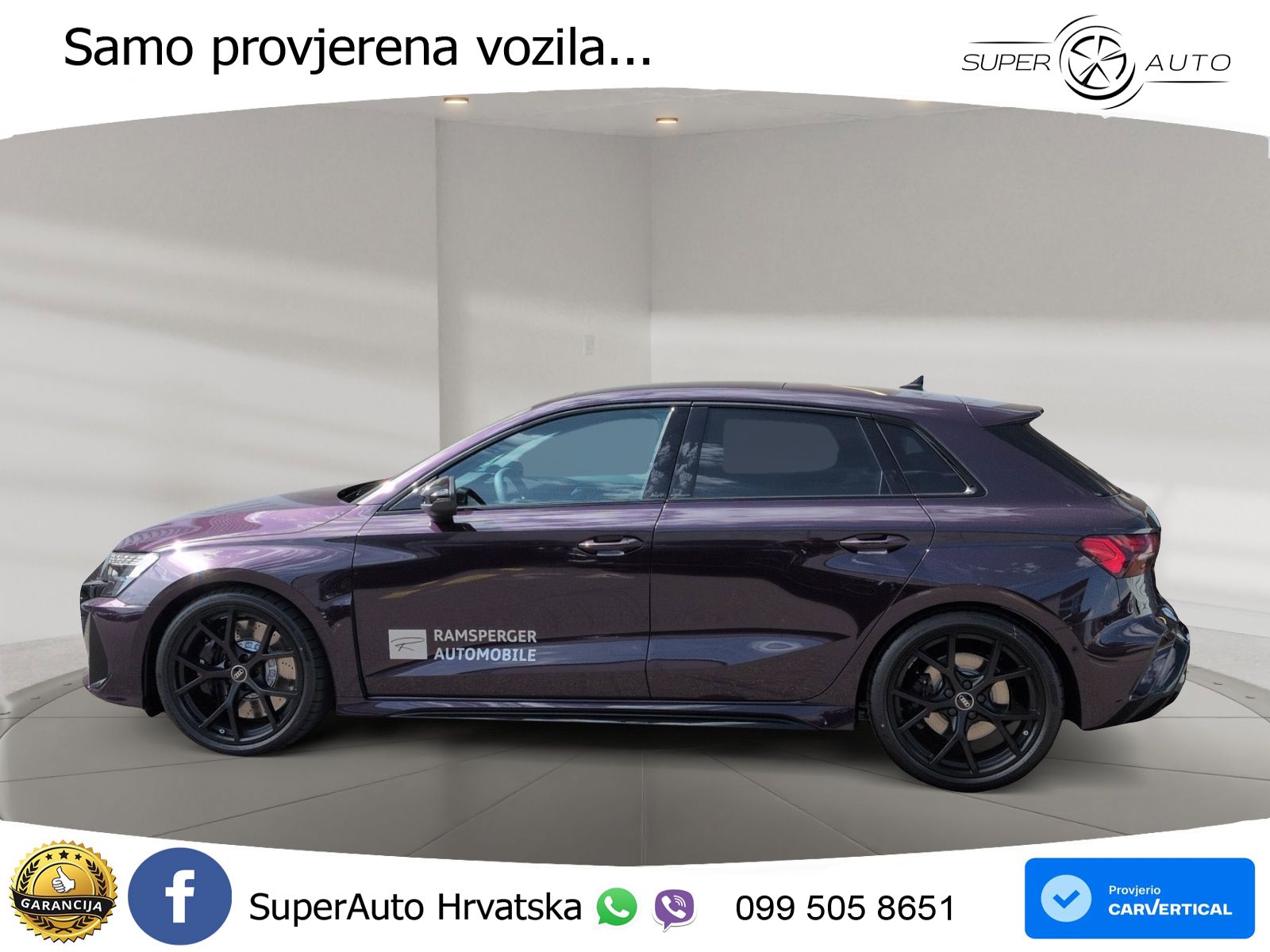 Audi RS3 Sedan 2.5 TFSI (400 KS) quattro S tronic MATRIX+GR SJED+KAM