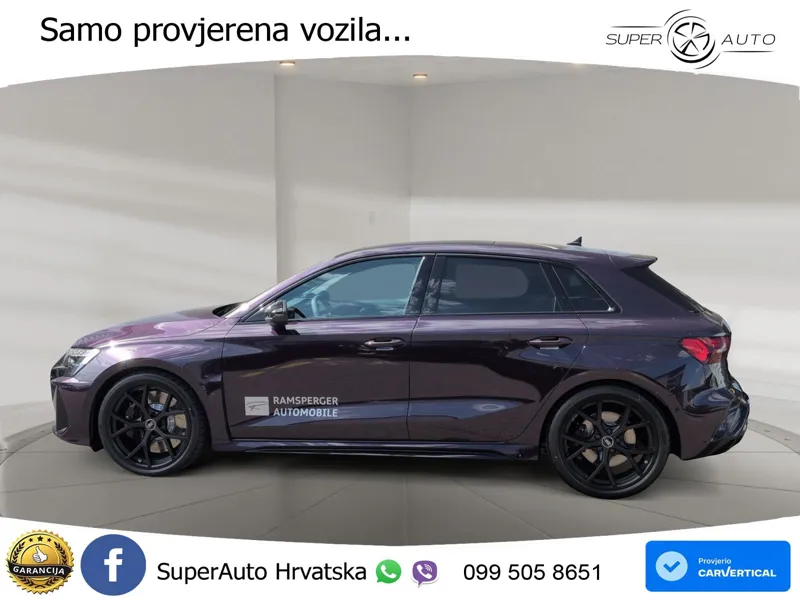 Audi RS3 Sedan 2.5 TFSI (400 KS) quattro S tronic MATRIX+GR SJED+KAM
