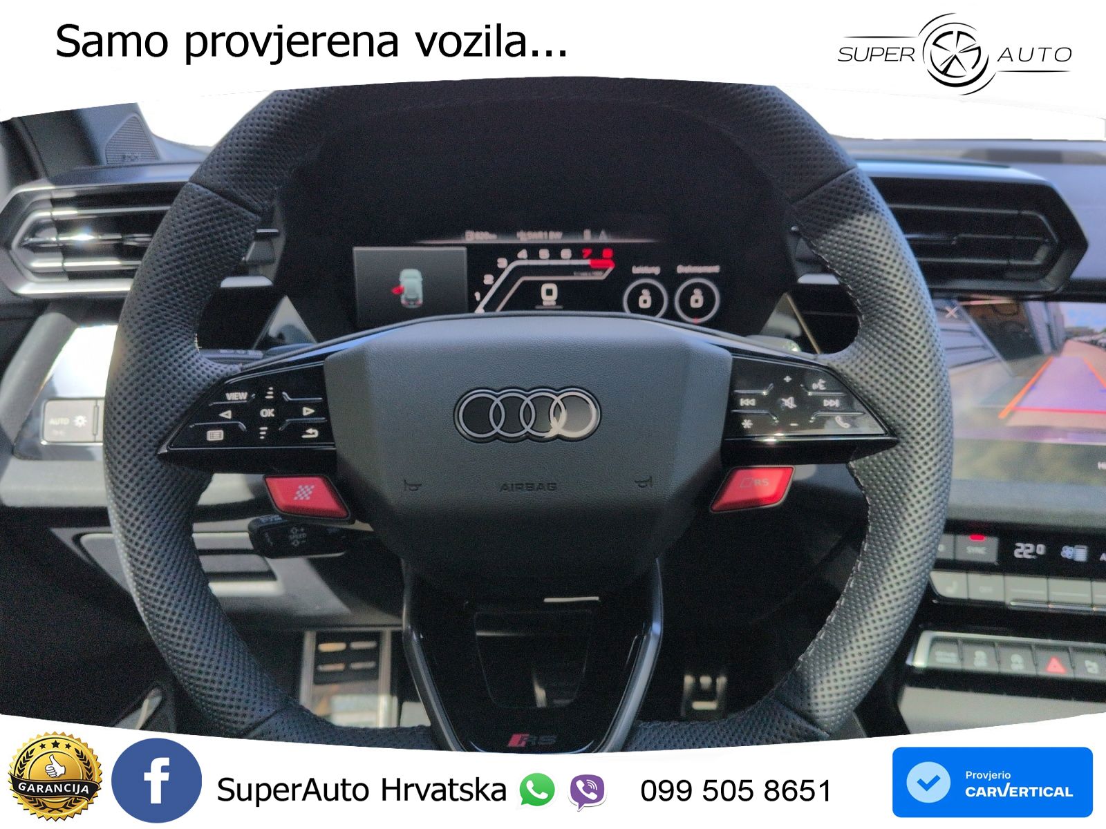 Audi RS3 Sedan 2.5 TFSI (400 KS) quattro S tronic MATRIX+GR SJED+KAM