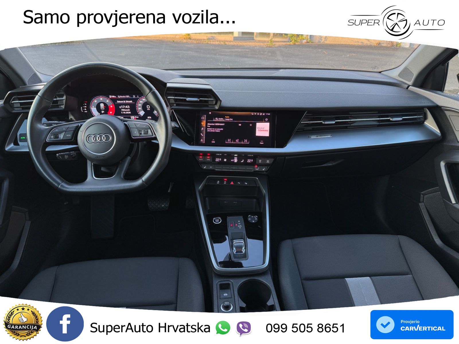 Audi A3 35 TDI (150 KS) S tronic advanced LED+GR SJED+ACC