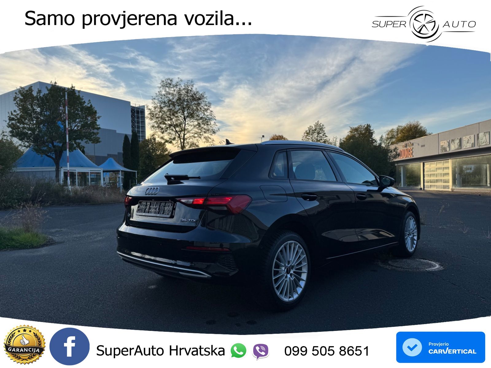 Audi A3 35 TDI (150 KS) S tronic advanced LED+GR SJED+ACC