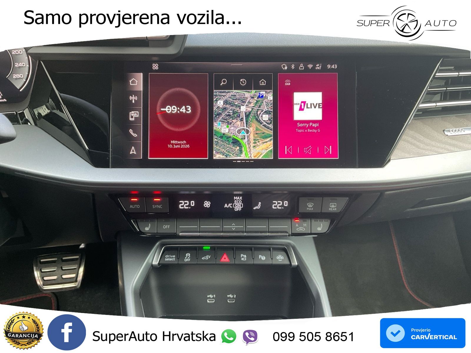 Audi A3 Sportback 40 TFSI e (204 KS) Plug-in Hybrid S tronic S line LED+GR SJED+ACC