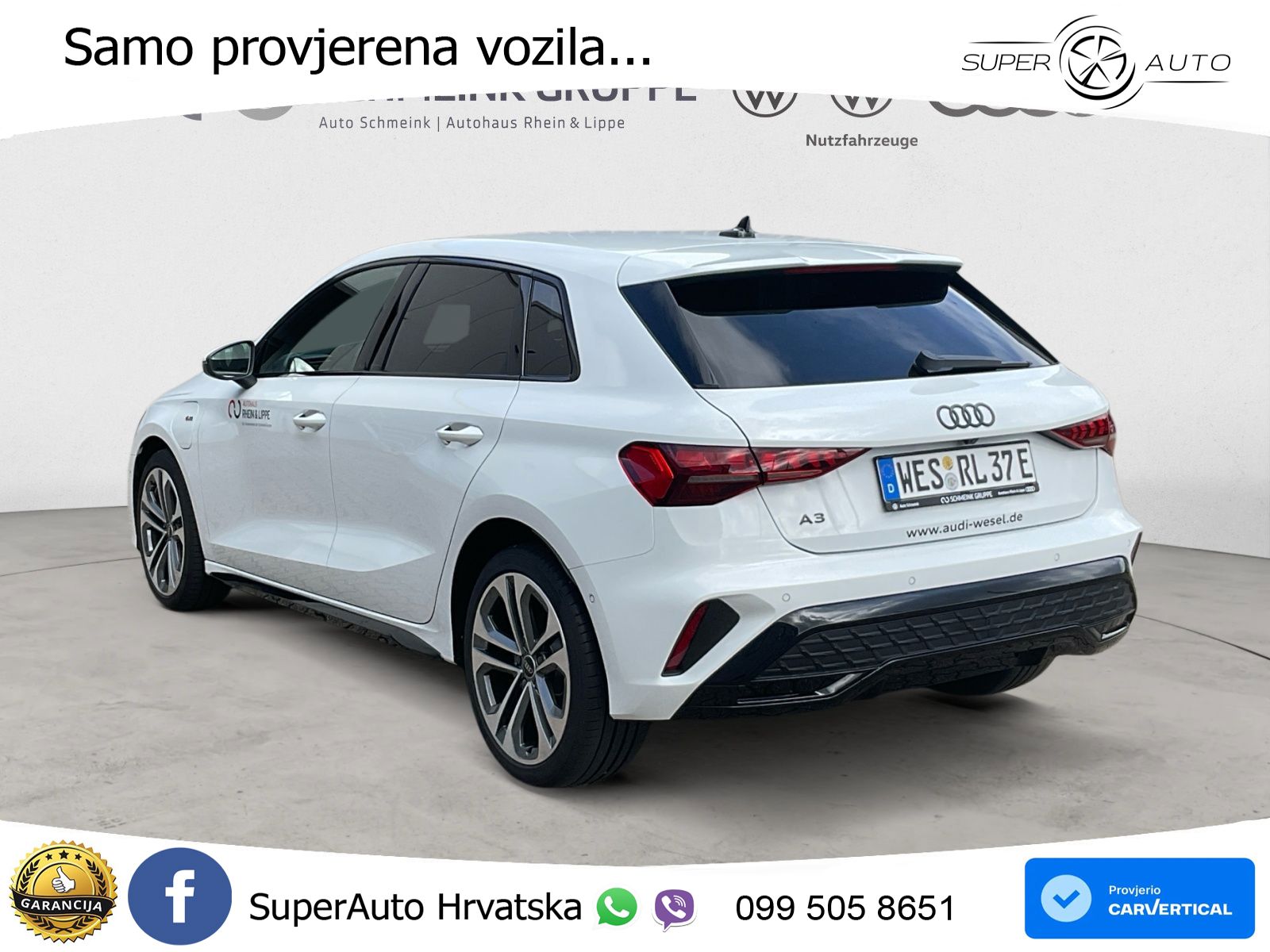 Audi A3 Sportback 40 TFSI e (204 KS) Plug-in Hybrid S tronic S line LED+GR SJED+ACC