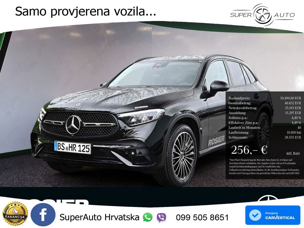 Mercedes GLC 220d (197 KS) 4MATIC 9G-TRONIC AMG LED+GR SJED+ACC
