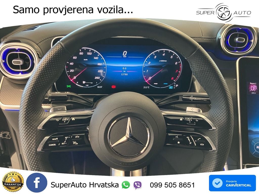Mercedes GLC 200 (204 KS) 4MATIC 9G-TRONIC AMG LED+GR SJED+ACC