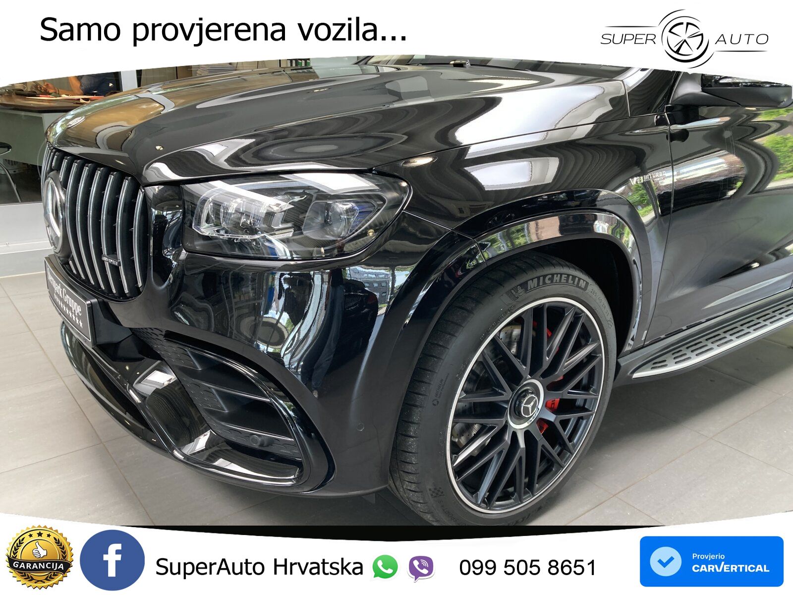 Mercedes-Benz GLS AMG GLS 63 V8 EQ Boost 4MATIC+ AMG SPEEDSHIFT TCT 9G ACC+HEAD+4xGR SJED+360+PANO