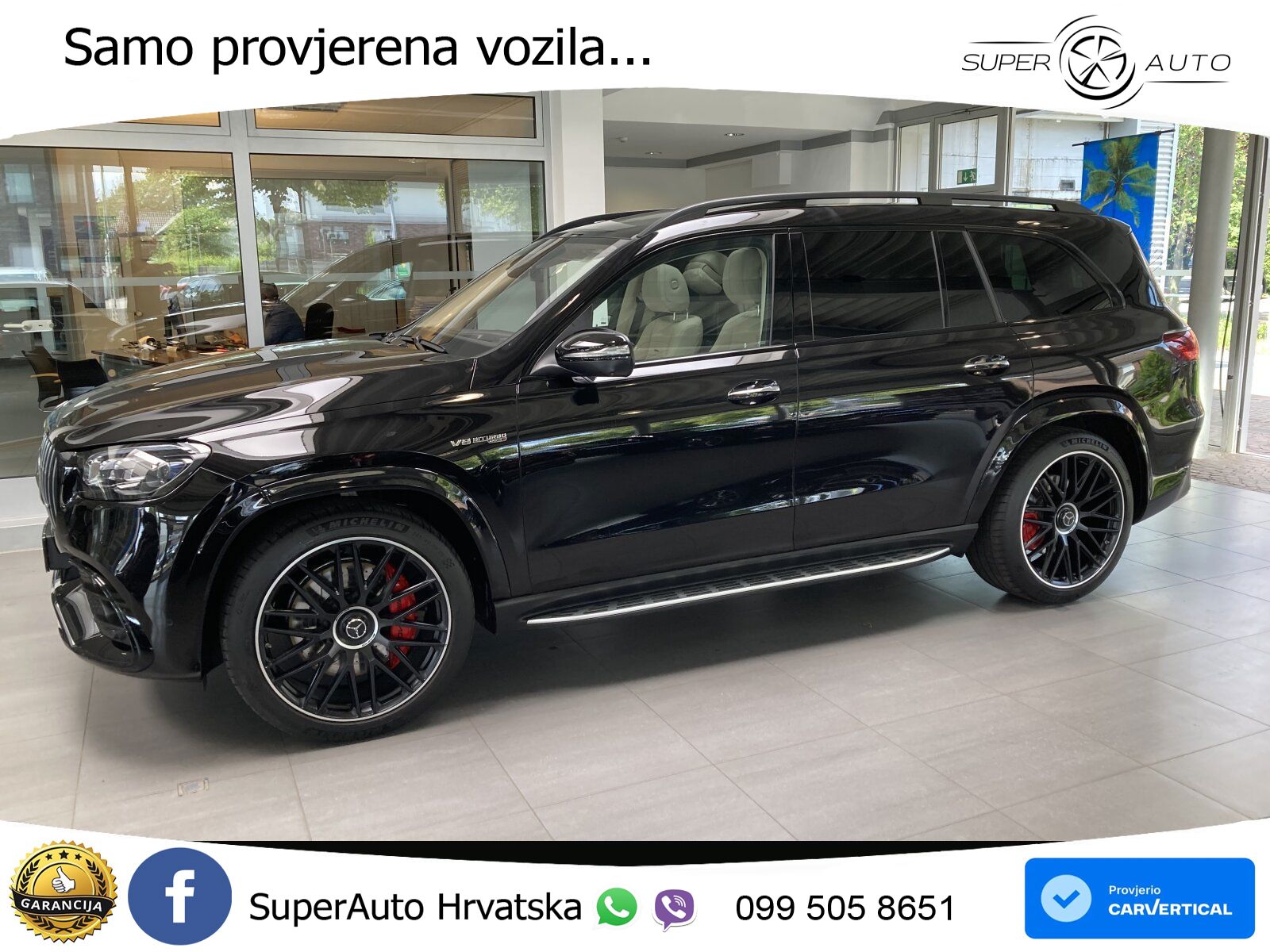 Mercedes-Benz GLS AMG GLS 63 V8 EQ Boost 4MATIC+ AMG SPEEDSHIFT TCT 9G ACC+HEAD+4xGR SJED+360+PANO
