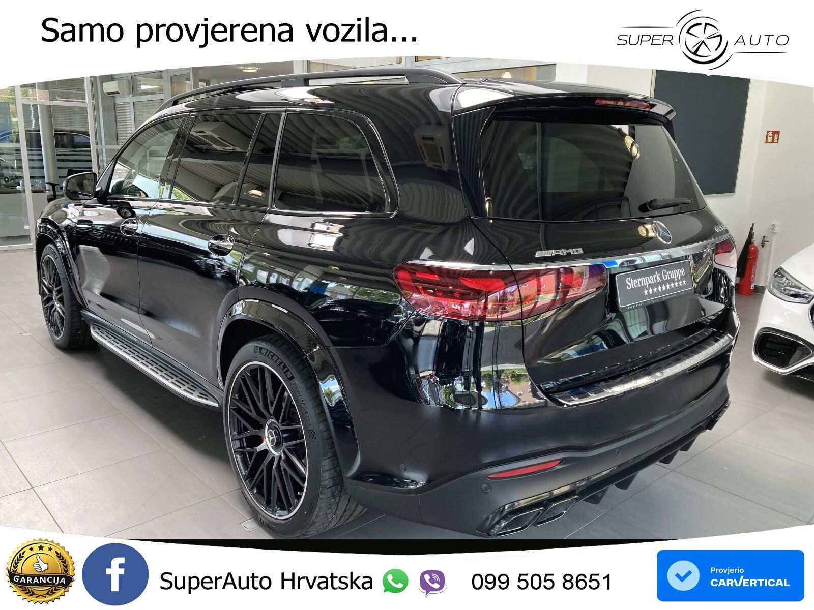 Mercedes-Benz GLS AMG GLS 63 V8 EQ Boost 4MATIC+ AMG SPEEDSHIFT TCT 9G ACC+HEAD+4xGR SJED+360+PANO