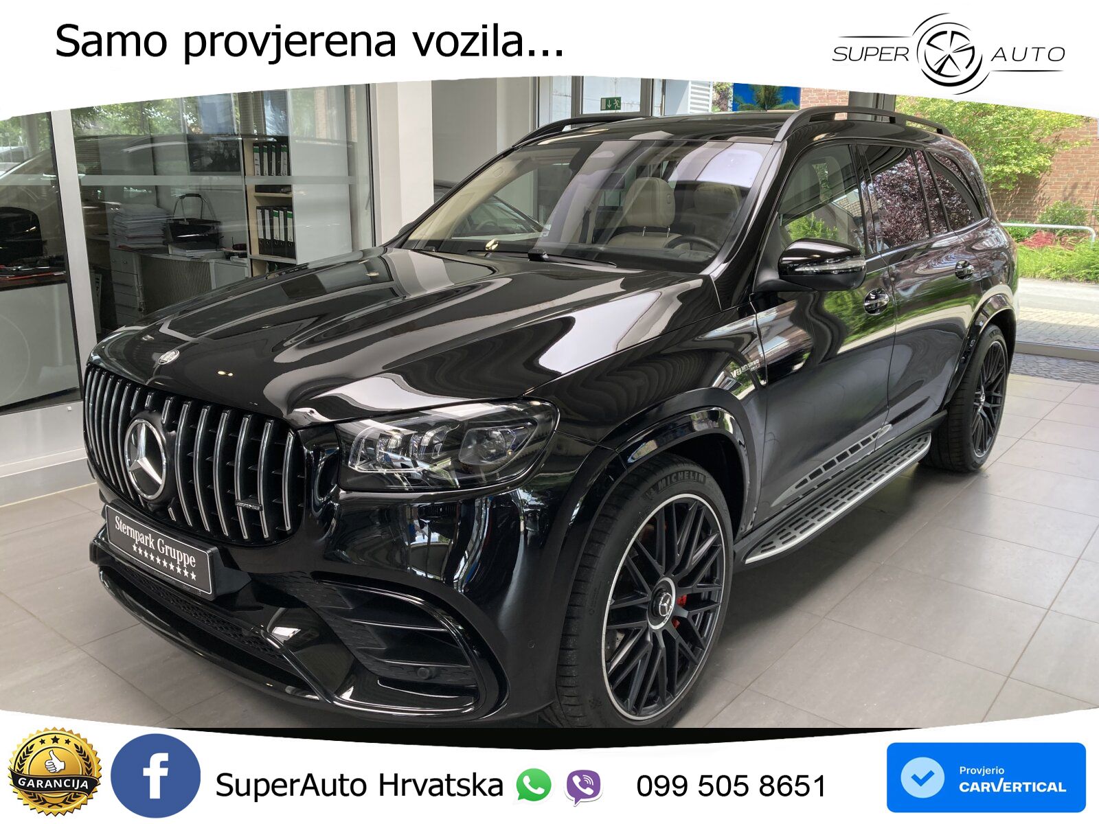 Mercedes-Benz GLS AMG GLS 63 V8 EQ Boost 4MATIC+ AMG SPEEDSHIFT TCT 9G ACC+HEAD+4xGR SJED+360+PANO