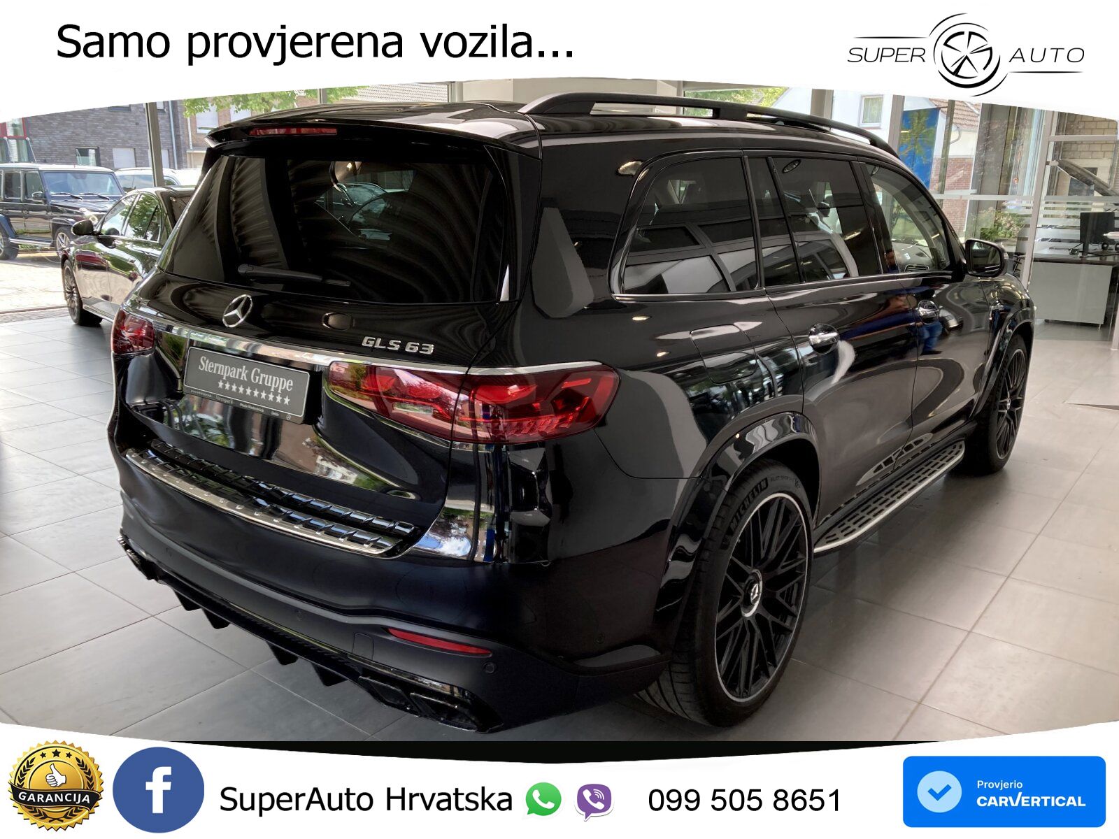 Mercedes-Benz GLS AMG GLS 63 V8 EQ Boost 4MATIC+ AMG SPEEDSHIFT TCT 9G ACC+HEAD+4xGR SJED+360+PANO