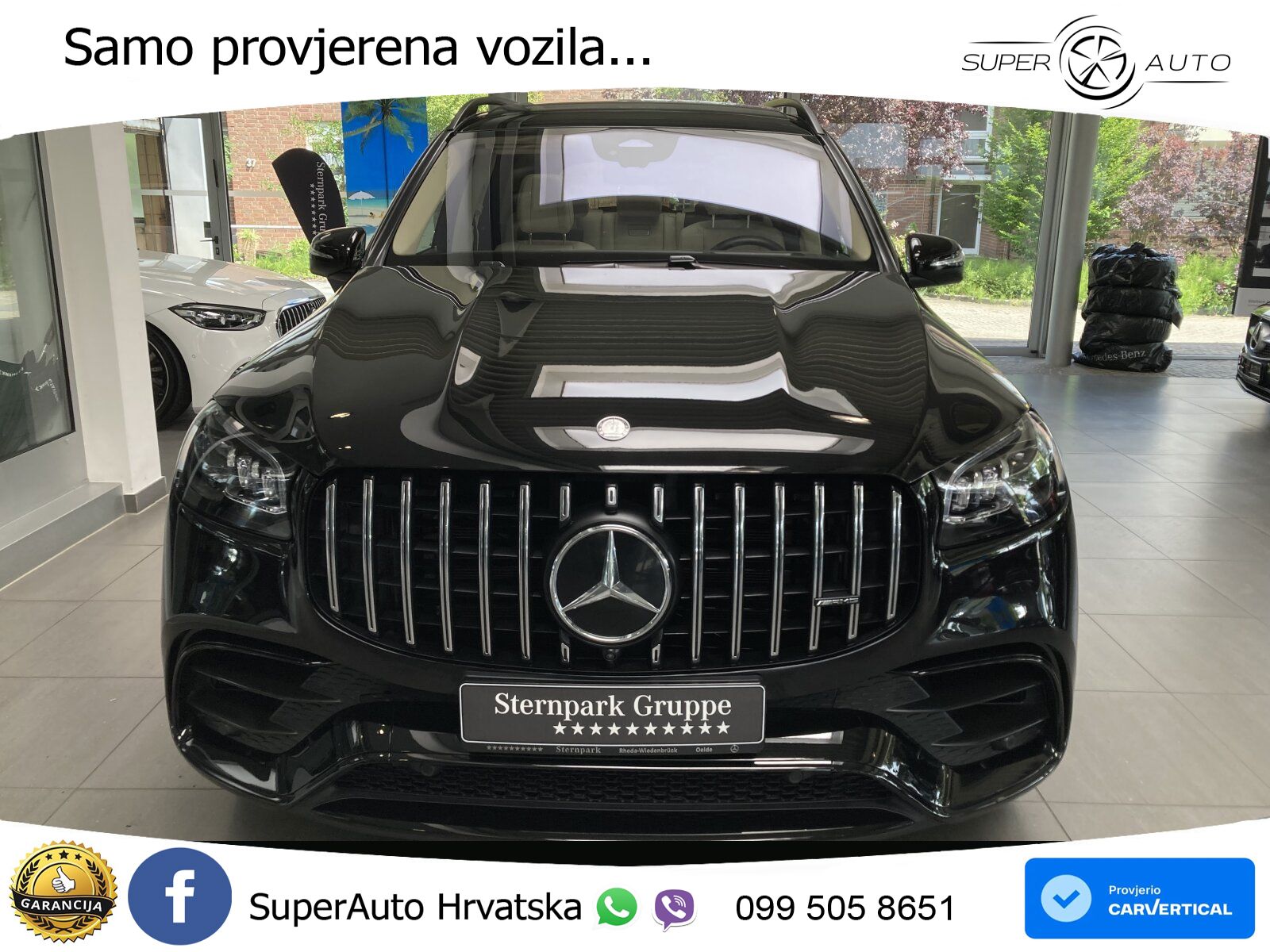 Mercedes-Benz GLS AMG GLS 63 V8 EQ Boost 4MATIC+ AMG SPEEDSHIFT TCT 9G ACC+HEAD+4xGR SJED+360+PANO