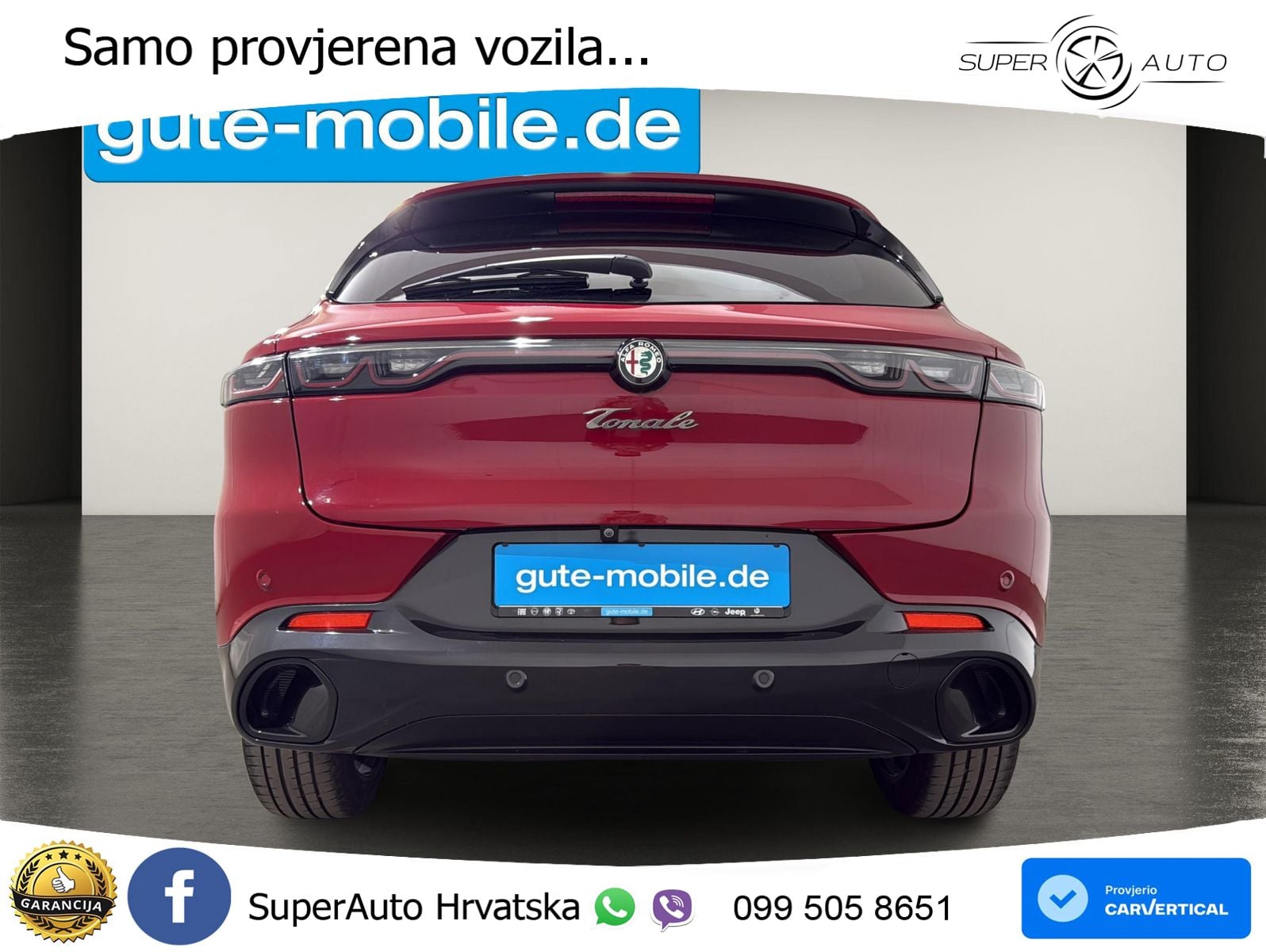 Alfa Romeo Tonale 1.5 VGT (160 KS) 48V-Hybrid TCT LED+ACC