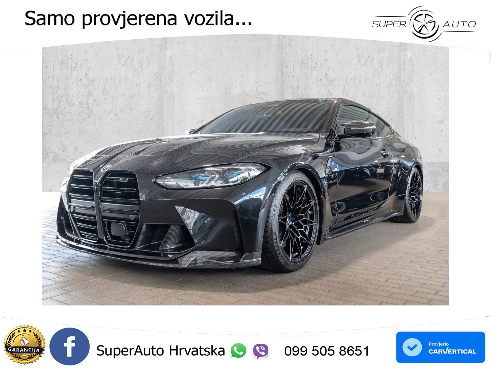 BMW M4 Competition 3.0 (510 KS) xDrive Steptronic LED+GR SJED+ACC