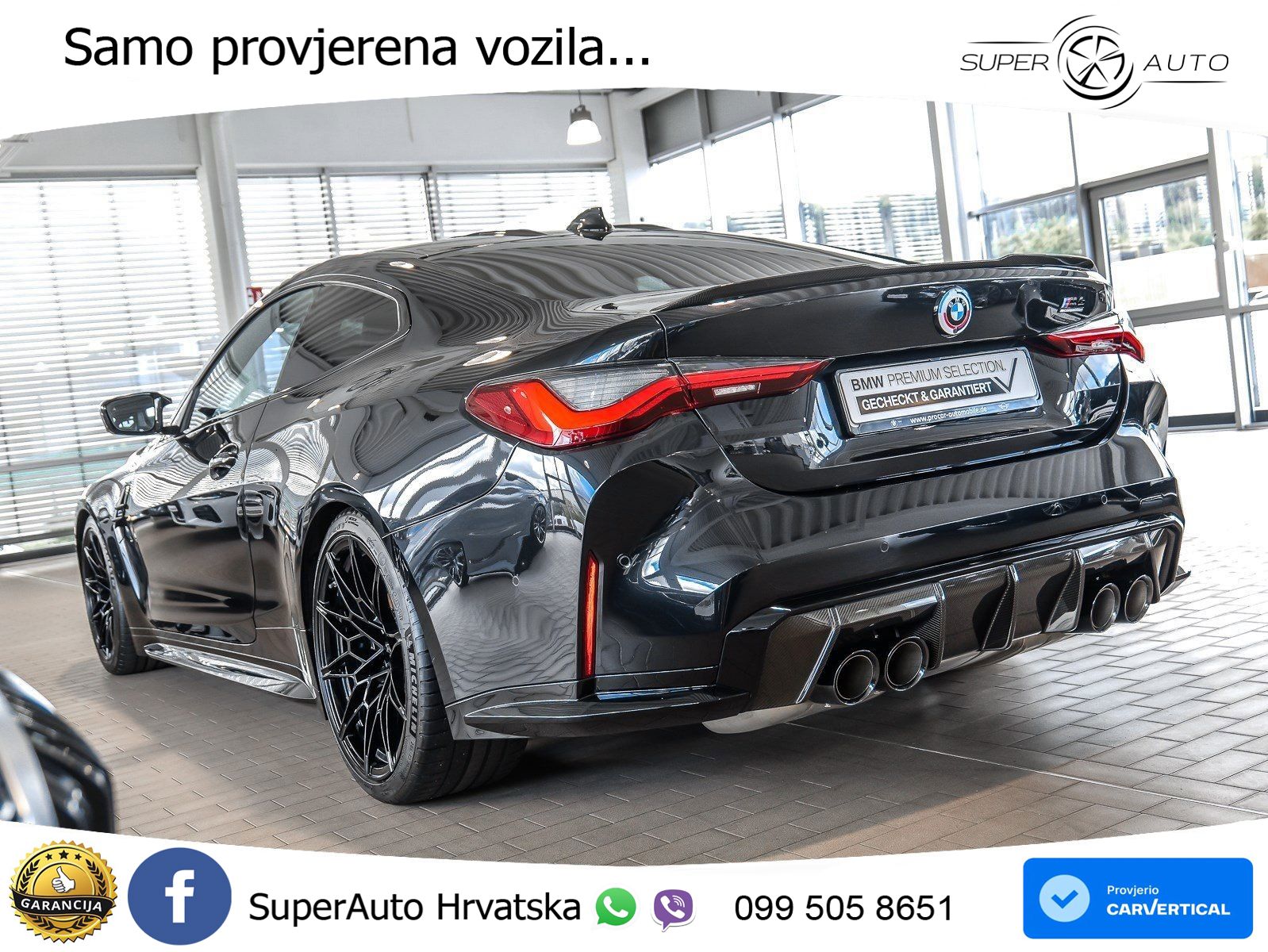 BMW M4 Competition 3.0 (510 KS) xDrive Steptronic LED+GR SJED+ACC