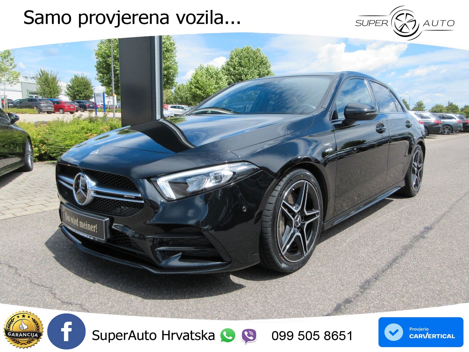 Mercedes-Benz AMG A 35 4MATIC AMG SPEEDSHIFT DCT LED+GR SJED+ACC